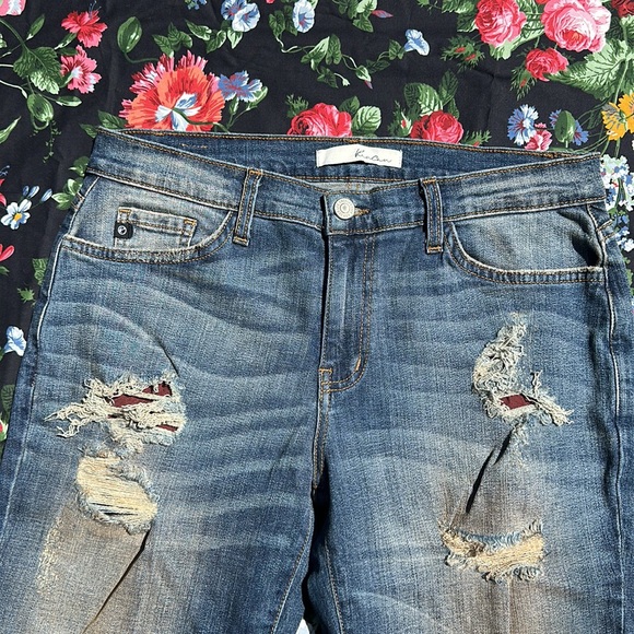 Kan Can Estillo distressed jeans size 26 - Picture 3 of 10